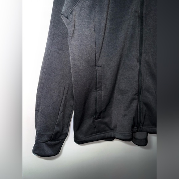 The North Face 200 Wt Cinder Full Zip Jacket Women Size XL Black Polyester Blend - Picture 4 of 15